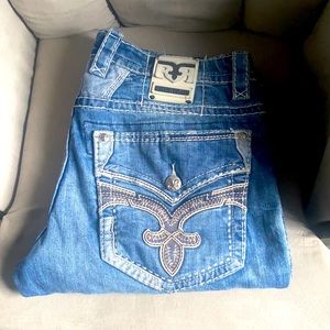 Men’s rock revival jeans 38x32